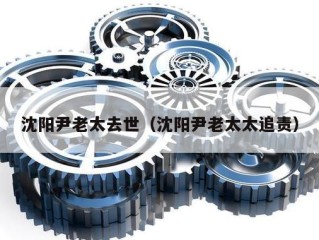 沈阳尹老太去世（沈阳尹老太太追责）