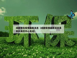成都现在疫情最新消息（成都疫情最新消息青羊区疾控中心电话）