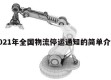 2021年全国物流停运通知的简单介绍